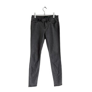 Prana Kara Skinny Jeans Charcoal Gray Organic Cotton Stretch Outdoor Gorpcore